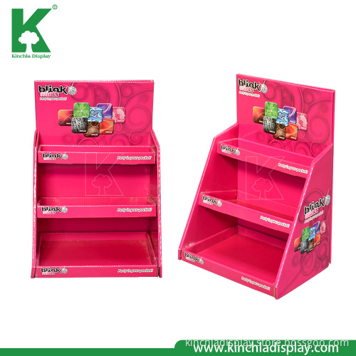 Chewing Gum Cardboard Tabletop POS Counter Stand Display Box